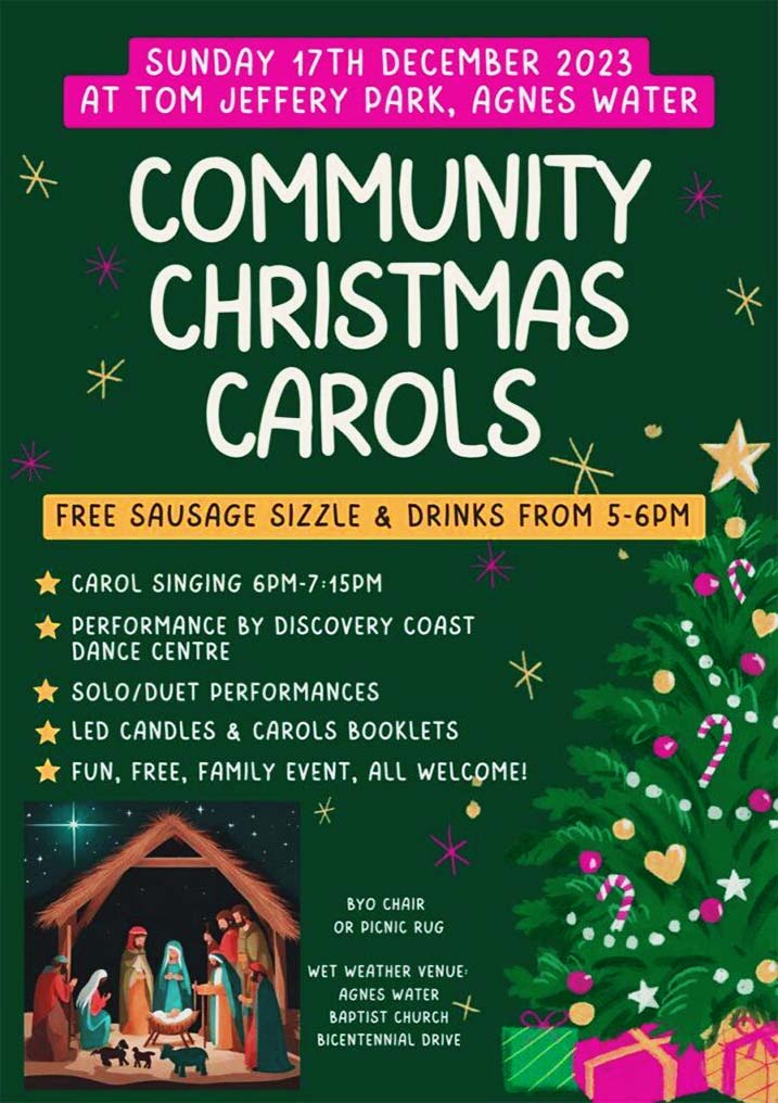 How to Celebrate Christmas in Agnes Water & 1770